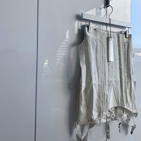 CAMP Vintage Bridal Corset Girdle Corset 29” Garters Shaper Ref. # 9144 White - Picture 4 of 17